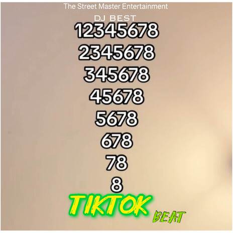 TikTok Beat 12345678 | Boomplay Music