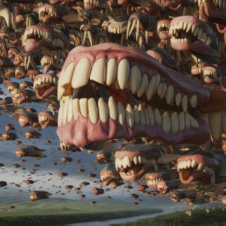 Swarm of teeth