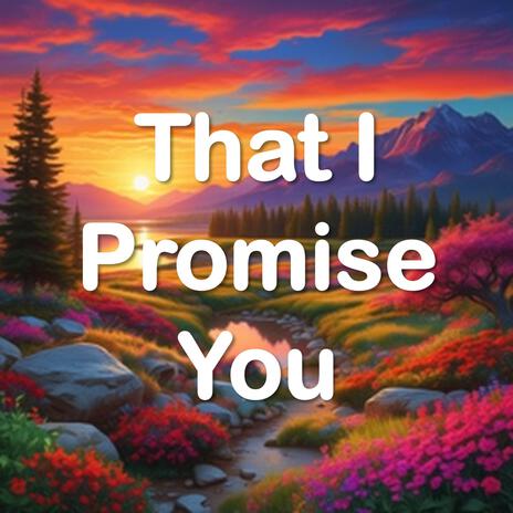 That I Promise You