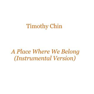 A Place Where We Belong (Live Instrumental)