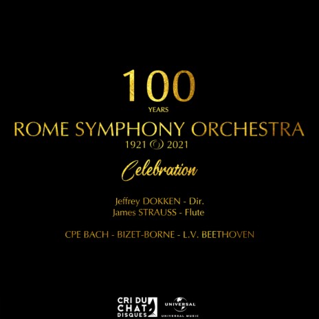 C.P.E. Bach: Flute Concerto in D Minor, H. 484.1 - II. Un poco andante ft. Jeffrey Dokken & Rome Symphony Orchestra | Boomplay Music