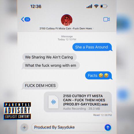 Fck Dem Hxes ft. Mista Cain | Boomplay Music