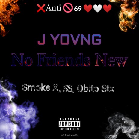No Friends New ft. SS, Smoke X & Obito STX | Boomplay Music