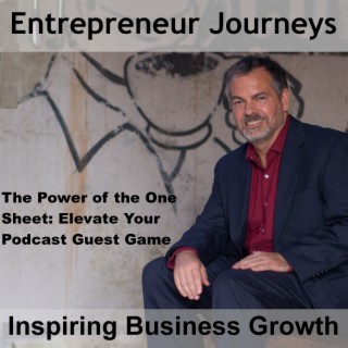 089: The Power of the One Sheet: Elevate Your Podcast Guest Game