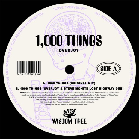 1000 Things (Overjoy & Steve Monite Lost Highway Dub) | Boomplay Music