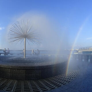 My dream rainbow in Dnipro. A beautiful city!