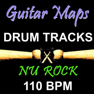 NU Rock Drum Track 110 BPM Instrumental Drum Beat for Bass Guitar