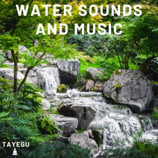 Water Sounds and Music River Waterfall Stream Creek 1 Hour Relaxing Nature Ambient Yoga Meditation Sounds For Sleeping Relaxation or Studying