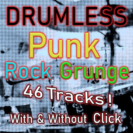 Sematary Punk Rock Drumless Backing Track - No Drums 140 bpm with click