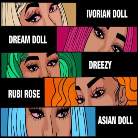 Nunnadet Shit (Remix) ft. Rubi Rose, Dream Doll, Dreezy & Ivorian Doll 🅴 | Boomplay Music