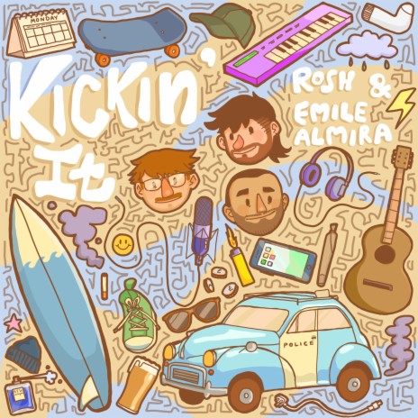Kickin' It (feat. Emile Almira) | Boomplay Music