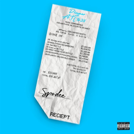 Receipt (feat. Spodee) | Boomplay Music