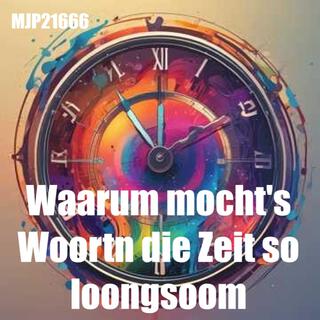 Waarum mocht's Woortn die Zeit so loongsoom