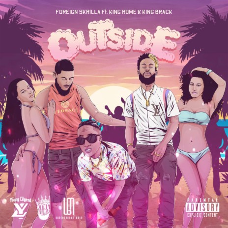 Outside (feat. King Rome & King Brack) | Boomplay Music