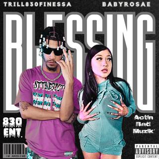 Blessing ft. BabyRosae lyrics | Boomplay Music