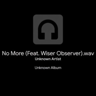 No More (feat. Wiser Observer)