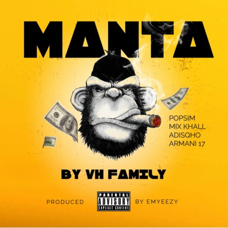 Manta ft. Mix khall, Armani 17, Adisqho & Popsim | Boomplay Music