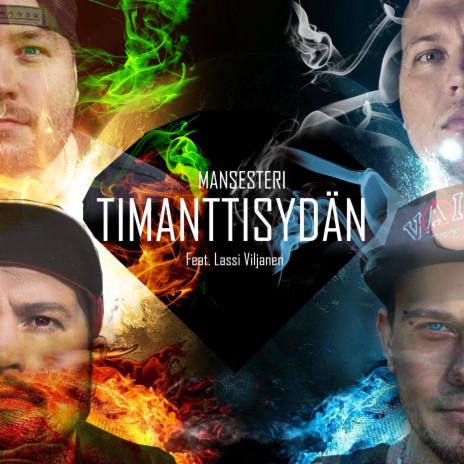 Timanttisydän (feat. MC Mane, Vainis, Inde Morjesta, Sarkastinen & Lassi Viljanen) | Boomplay Music