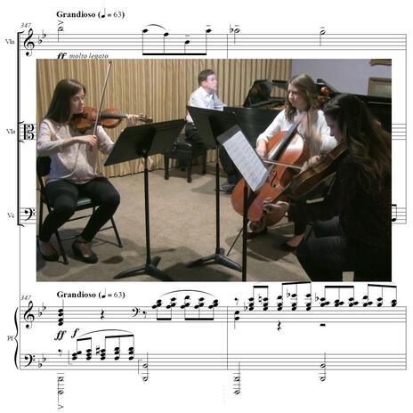 Piano Quartet ft. Cari Sue Jackson, Camille Phillips & Sarah Langford | Boomplay Music