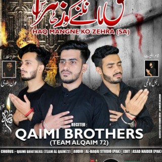 AYYAM-E-FATIMA S.A| HAQ MANG NE KO ZEHRA S.A |QAIMI BROTHERS