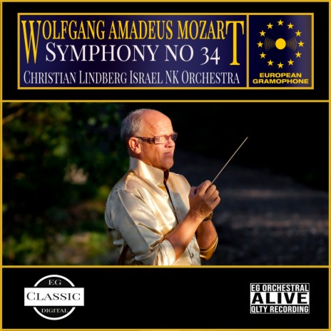 Mozart: Symphony no 34: Allegro Vivace III ft. Christian Lindberg & Israel NK orchestra | Boomplay Music