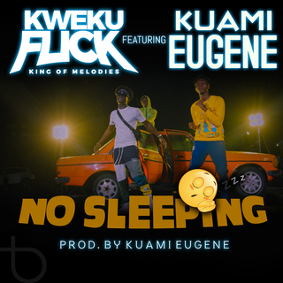 No Sleeping ft. Kuami Eugene lyrics | Boomplay Music