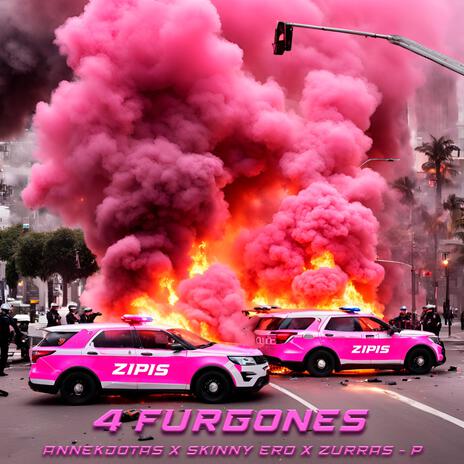 4 FURGONES (SKINNY ERO) ft. ANNEKDOTAS & ZURRAS - P | Boomplay Music