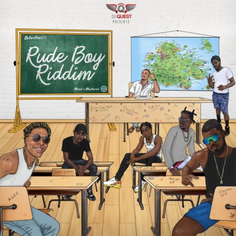 Rude Boy ft. Di Melody Kid, Yung Boss, K-Lee & Stamma Shat | Boomplay Music
