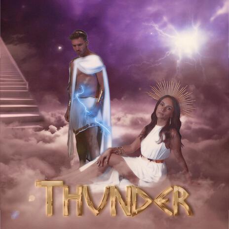 thunder ft. Moody Violet | Boomplay Music