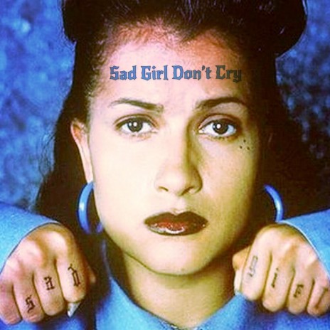 Sad girl don't cry