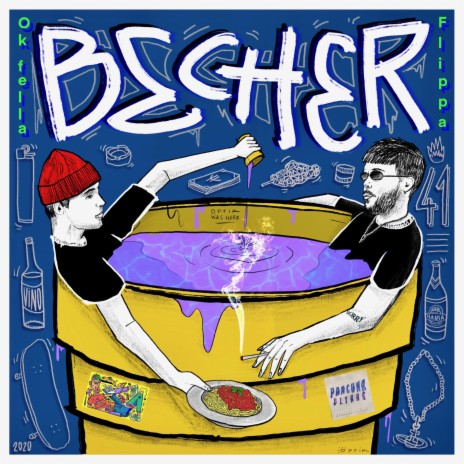 Becher (feat. Okfella) | Boomplay Music