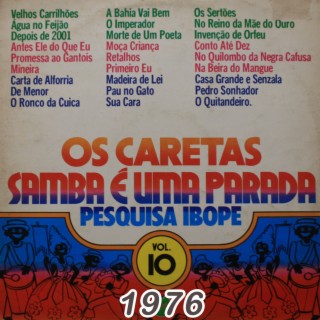 SAMBA É UMA PARADA - VOL. 10 - 1976