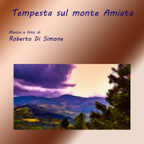 Tempesta sul monte Amiata