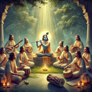 Divine Melodies: A Mystical Group Chanting for Sri Krishna