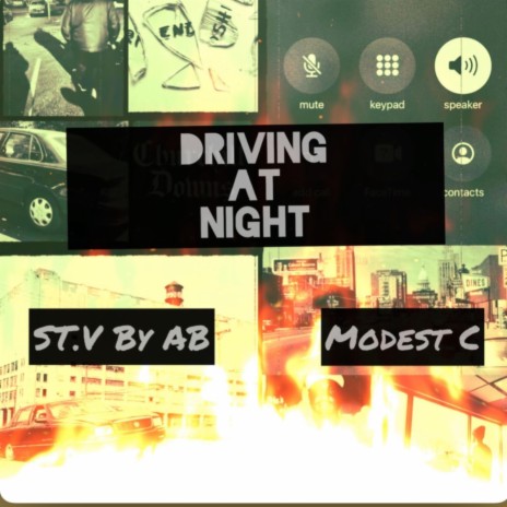 Driving At Night ft. Modest C | Boomplay Music