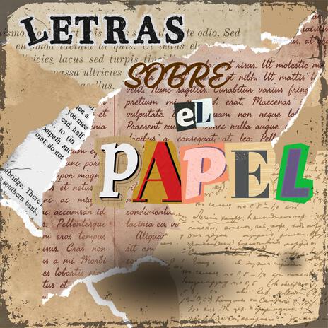 Letras sobre el papel