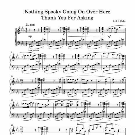 Nothing Spooky Going On Over Here Thank You For Asking | Boomplay Music