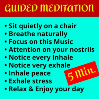 5 Minute Guided Meditation for Anxiety and Stress