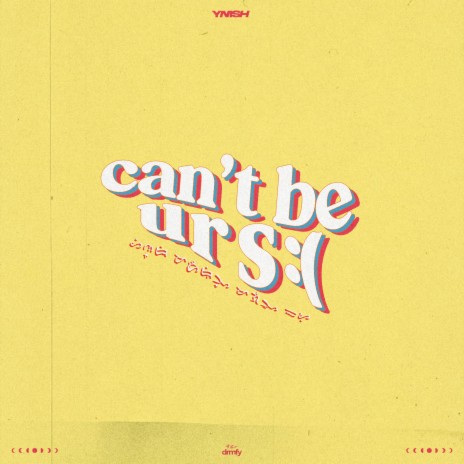 can't be urs ft. drmfy | Boomplay Music