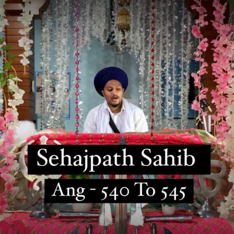 Sehajpath Sahib Ang 540 To 545 | Boomplay Music