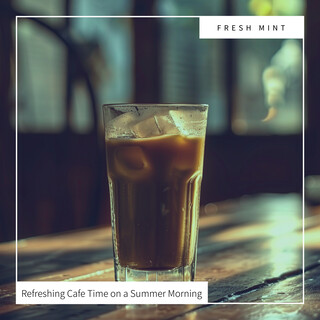 Refreshing Cafe Time on a Summer Morning