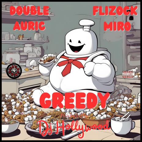 Greedy ft. Auric, Flizock & Miro Cavolley | Boomplay Music