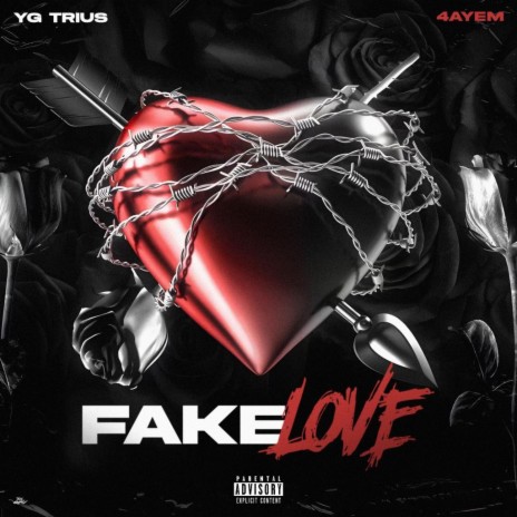 Fake Love ft. 4AyeM | Boomplay Music