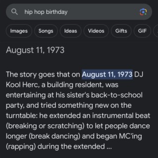 hip hop birthday