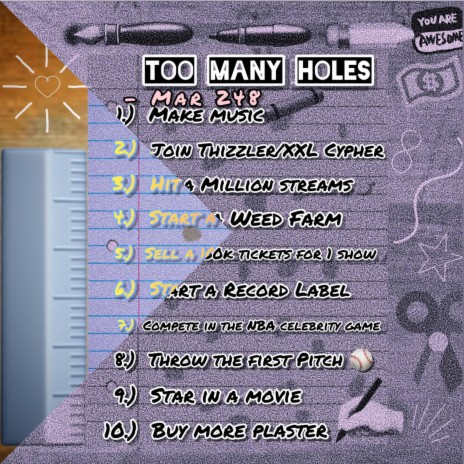 Too Many Holes | Boomplay Music