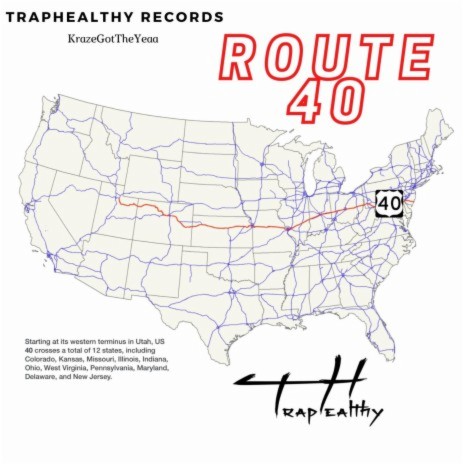 ROUTE 40 ft. TrapHealthy | Boomplay Music