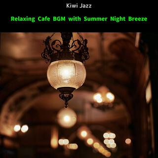 Relaxing Cafe Bgm with Summer Night Breeze