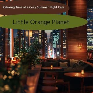 Relaxing Time at a Cozy Summer Night Cafe