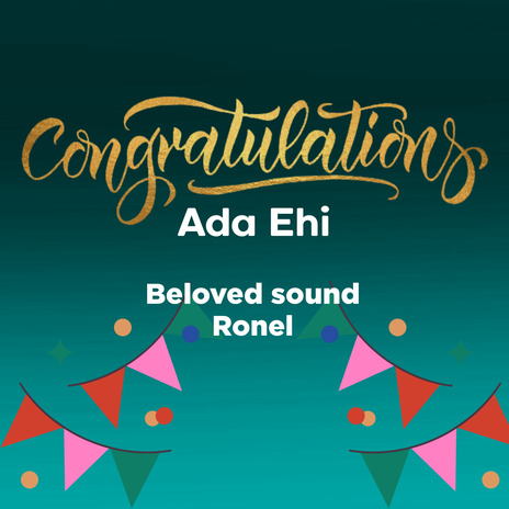 Congratulations - Ada Ehi (Cover) ft. Ronel | Boomplay Music