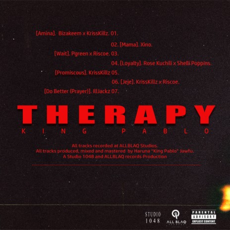 Therapy ft. KrissKillz | Boomplay Music